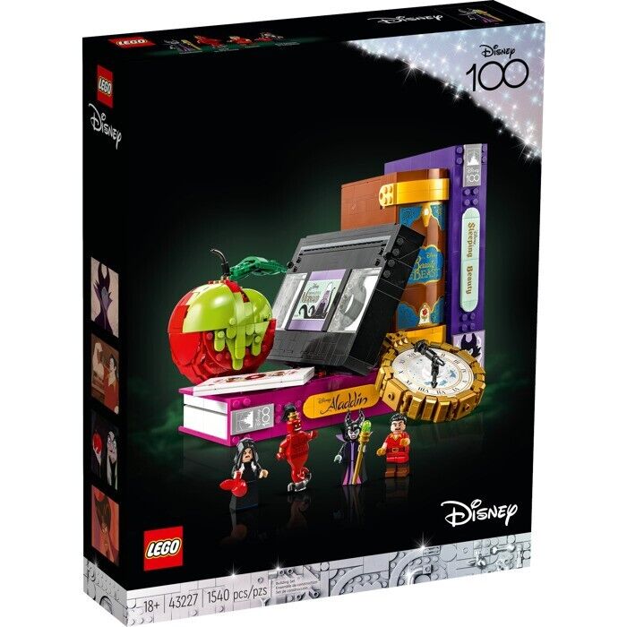 Lego 43227 Disney  ✨Villain Icons✨ (NIB/Factory Sealed/100th Year Celebration)