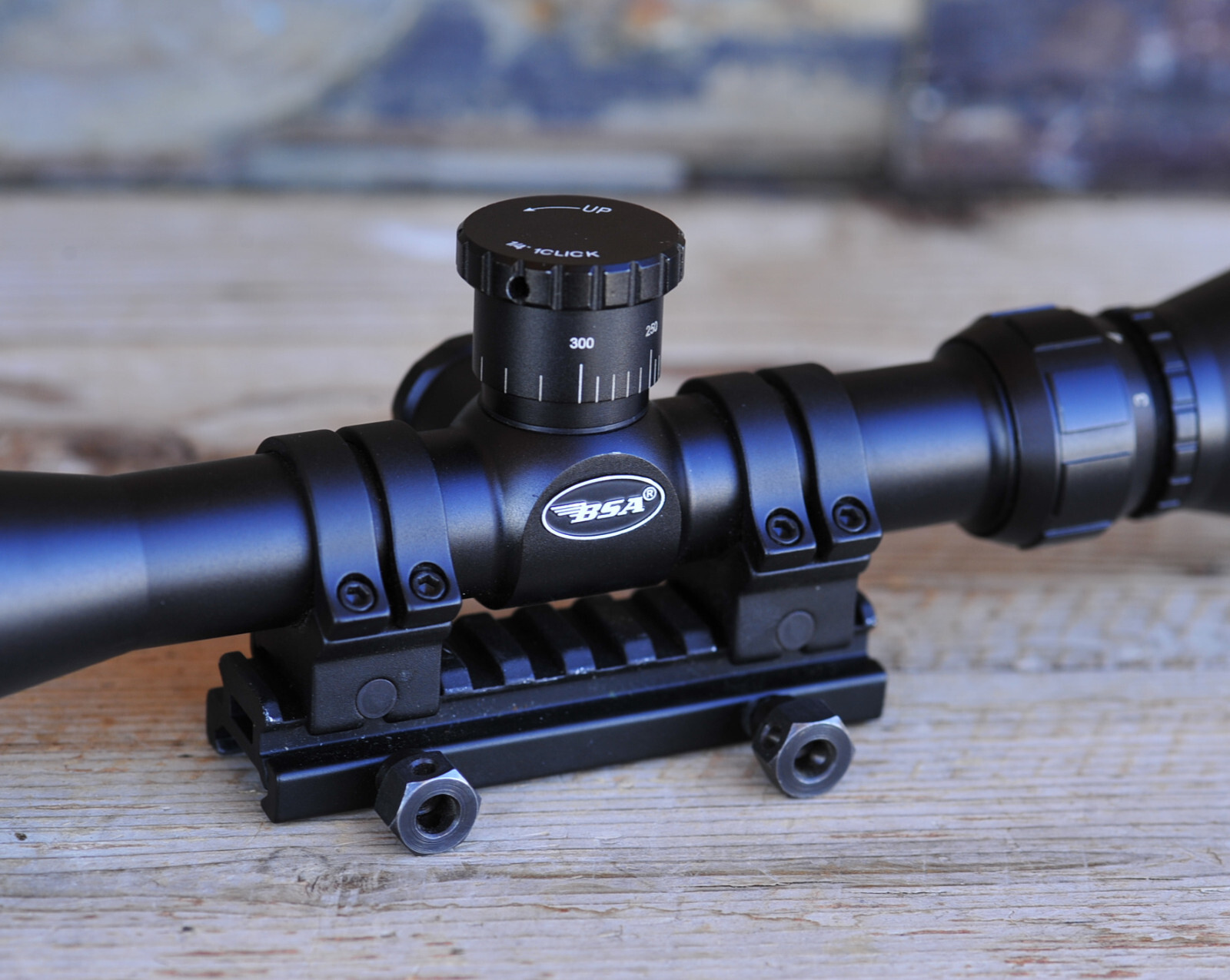BSA Sweet .223 AO 412×40mm Rifle Scope Duplex Reticle 1" Tube w Truglo