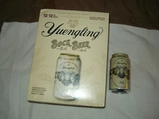 Yuengling Bock Beer 12 Empty Cans in Orig. Case Add to the Breweriana or Can Col