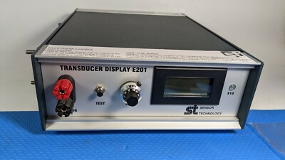 Sensor Technology Transducer Display Interface E201 w power cord