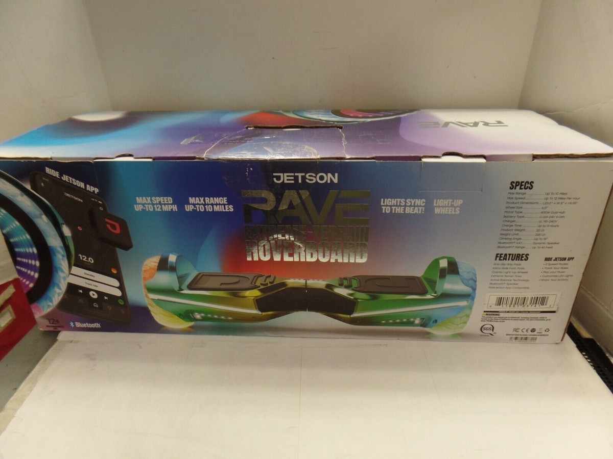 Led Lights Jetson Rave Hoverboard Weight Limit Jetson Rave