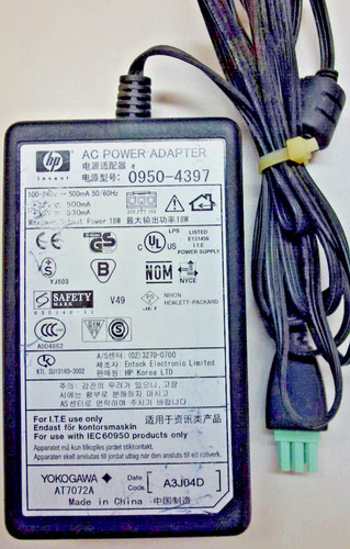 HP Hewlett Packard Drucker Netzteil 0950-4397 32V= 500mA + 15V 530mA 18W DeskJet