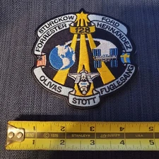 NASA Commemorative Patch Emblem STS-128 SPACE SHUTTLE DISCOVERY ISS 17A