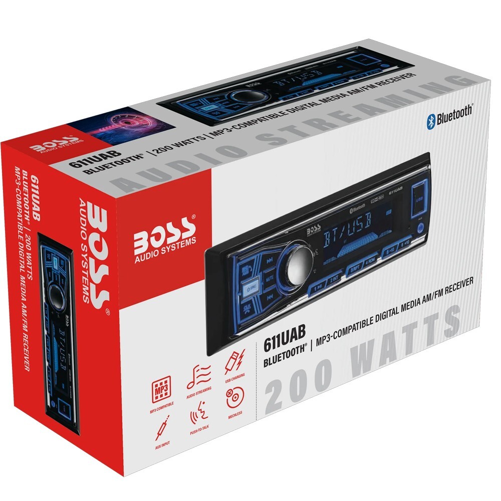 Boss Audio Car Stereo Bluetooth MP3 AM/FM Radio for 2000-2005