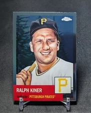 Ralph Kiner 2022 Topps Chrome Platinum Anniversary Card #152 Pittsburgh Pirates