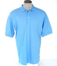 Ralph Lauren Polo Golf Blue Short Sleeve Cotton Polo Shirt  Men's NWT