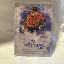 Topps Inception 2017 Donnie Hart RC Rookie Autograph AUTO #d 180/299