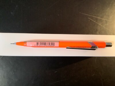 Caran dAche 849 Metall Druck Bleistift Fluo Orange Neu