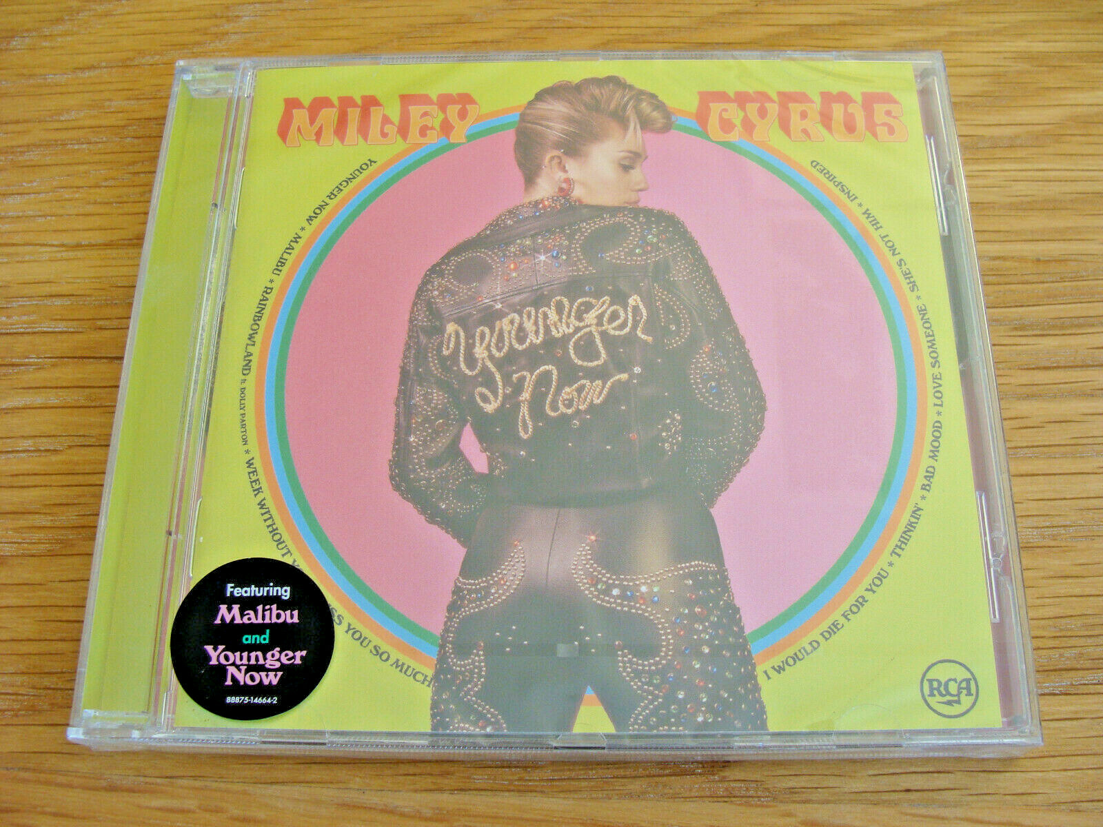 CD Album:  Miley Cyrus : Younger Now : Sealed