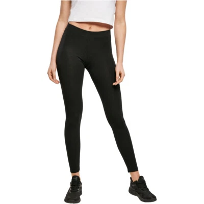 Build your Brand Ladies Stretch Jersey Leggings Damen klassisch bedruckbar neu - Bild 1 von 4