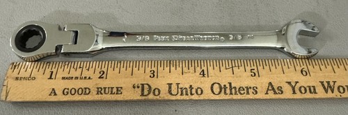 Grearwrench 3/8 flex ratcheting combo wrench - 第 1/2 張圖片