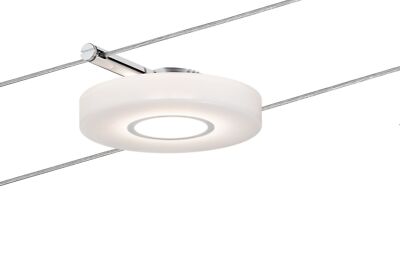  Paulmann Wire Systems DC Spot DiscLED I 1x4W Chrom/Satin 12V DC Kunststoff