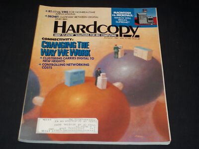 1987 AUGUST HARDCOPY MAGAZINE - COMPUTER ISSUE FOR DEC USERS - L 5889
