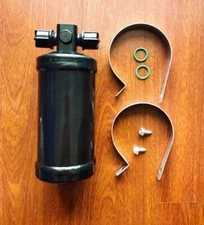 Universal Black Vertical Mount Standard Air Conditioning Receiver Drier Brackets