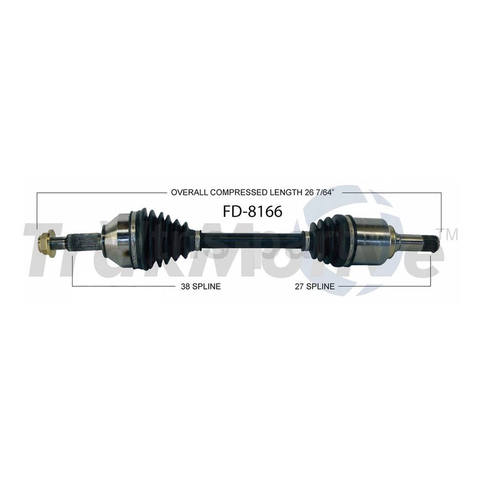 4X KIT DE BUJE DE COJINETE DE RUEDA JUNTAS CV DELANTERAS para Ford Taurus 2008|Mercury Sable 2008 Foto 2 de 4