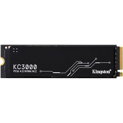 Kingston KC3000 2048 GB, SSD, schwarz