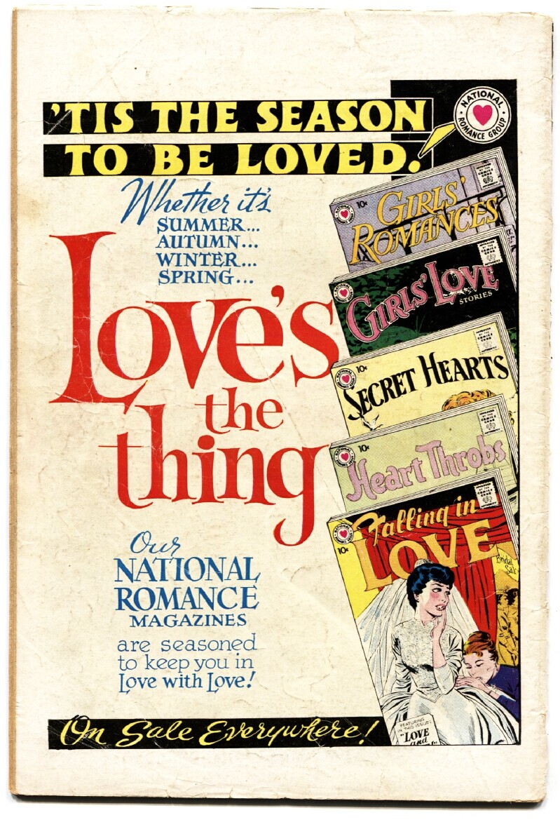 Girls' Love Stories #69 1960 - DC -VG - Comic Book | eBay