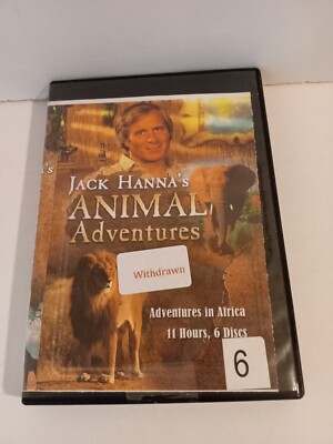 Jack Hannas Animal Adventures: Adventures in Africa DVD 2010 Questar 6-Disc Set