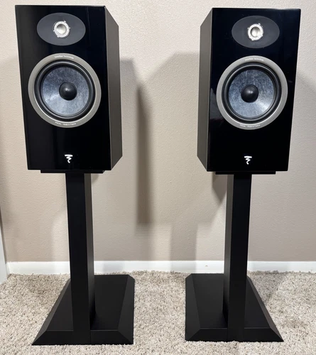 Focal Theva N°1 Bookshelf Speakers - Black - Pair - Near Perfect - No.1 N1 2of2