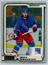 2018-19 O-Pee-Chee Platinum Mika Zibanejad Rainbow Parallel New York Rangers #31