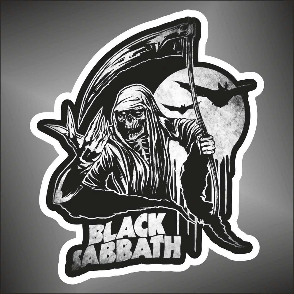 autocollant black sabbath hard rock pop metal punk sticker aufkleber adesivo