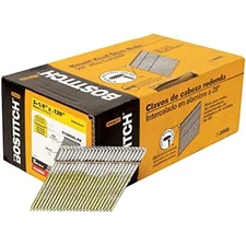 BOSTITCH Framing Nails, 28 Degree, Wire Weld, Galvanized, 3-1/4-Inch x