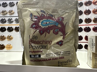 Box Of Life Bleaching Powder Blue 500 Gram Bags (Box Comes With 30 Units)
