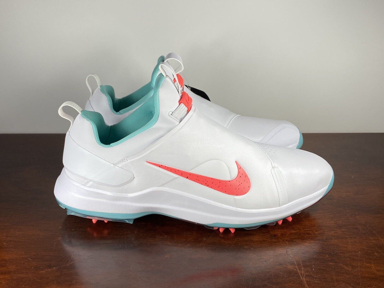 Rare Nike Tour Premiere Golf Hot Punch Shoes AO2241-105 Size 14 | eBay