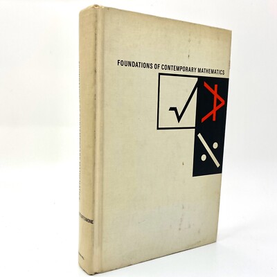 Vtg 1967 FOUNDATIONS OF CONTEMPORARY MATHEMATICS Kattsoff and Simone HC