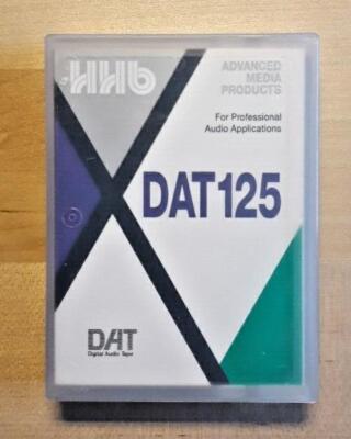   DAT Leerkassette 125 min - HHb DAT 125 - DAT For Profess. Audio - 1x benutzt