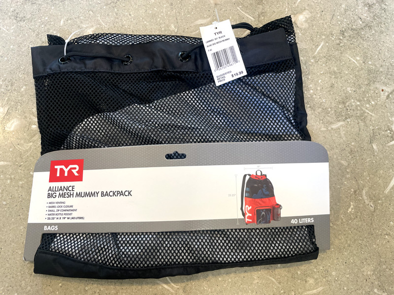 NEW TYR Alliance Big Mesh Mummy Backpack