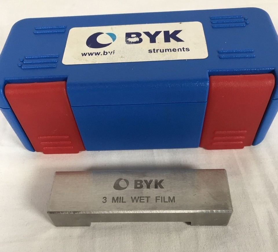BYK 5550 Paint Bird Type Drawdown Bar Film Applicator Single Bar 2" 3