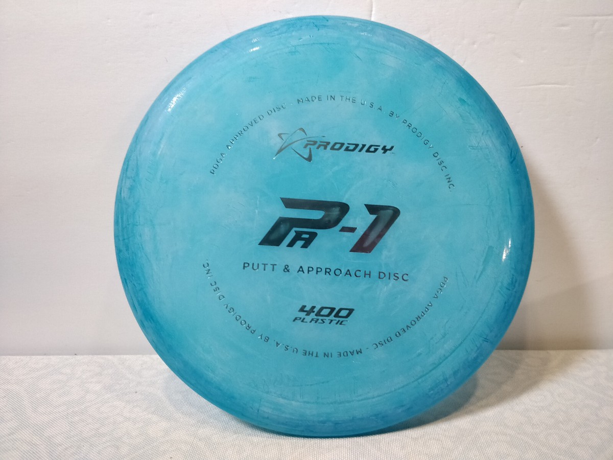 Prodigy PA-1 PA1 400 Plastic Blue Chalky grip disc golf 170 grams