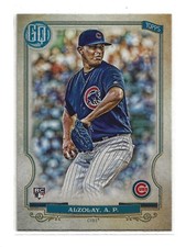 ADBERT ALZOLAY 2020 Topps Gypsy Queen Base Card Chicago Cubs (#34) Rookie RC