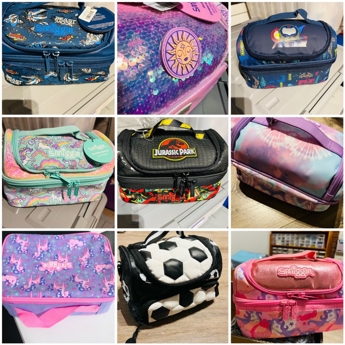 Jurassic Park Smiggle Double Decker Lunchbox Smiggle Lunchbox