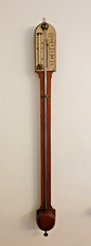 A fine quality mahogany stick barometer by Townson & Mercer London VG Cond c1880
