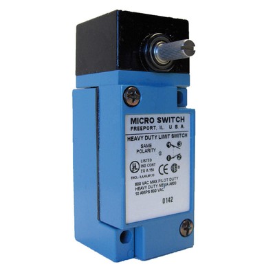 Honeywell - LSA1A - HONEYWELL Plug-In Limit Switch: Roller Lever, Metallic,
