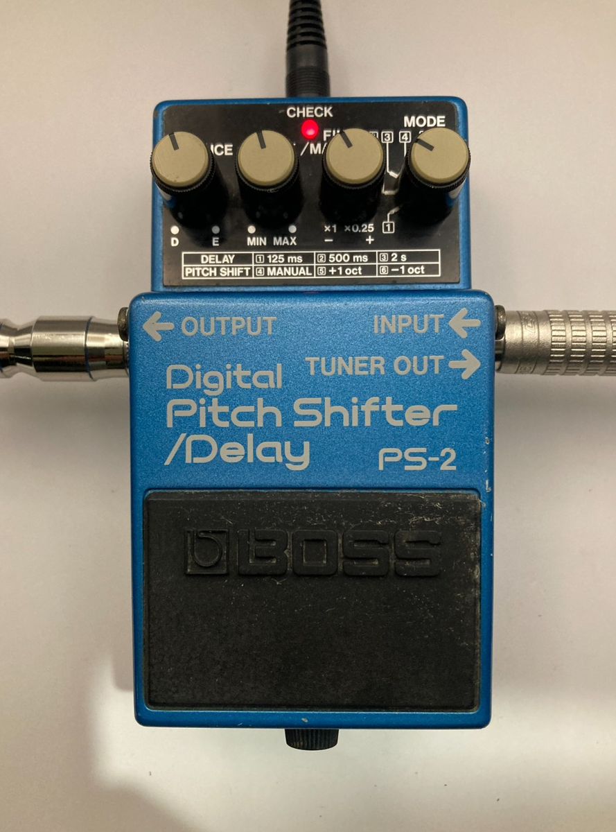ギター BOSS PS-2 Digital Pitch Shifter / Delay Boss PS-2 Digital Pitch Shifter Delay Guitar Effect Pedal MIJ