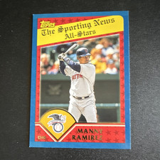 Topps Manny Ramirez 2002 Sporting News All-Stars #366 Boston Red Sox MLB