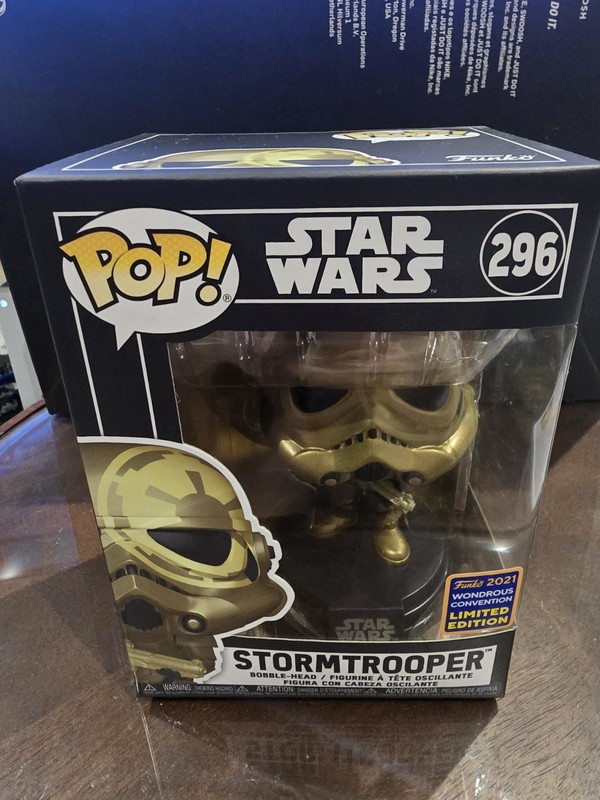 Funko Pop! Star Wars Stormtrooper #296 2021 Wondrous Convention Limited Edition