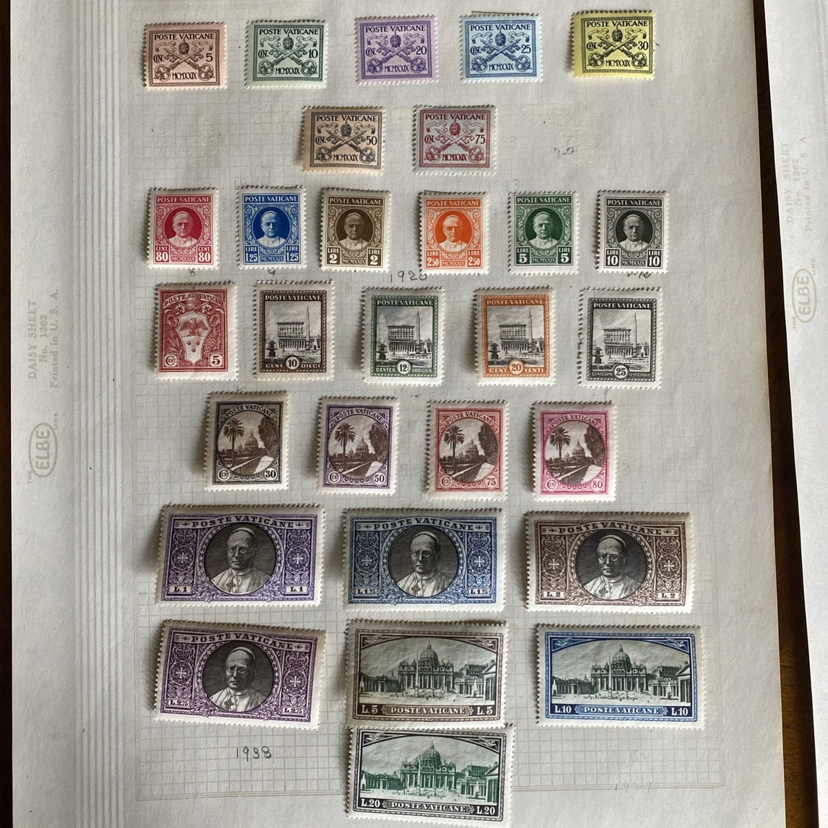 Vatican Stamps 1929 for sale | eBay
