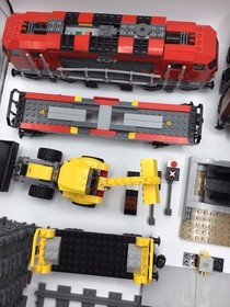 LEGO City Heavy-Haul Train 60098 In 2015 Used Retired As Is