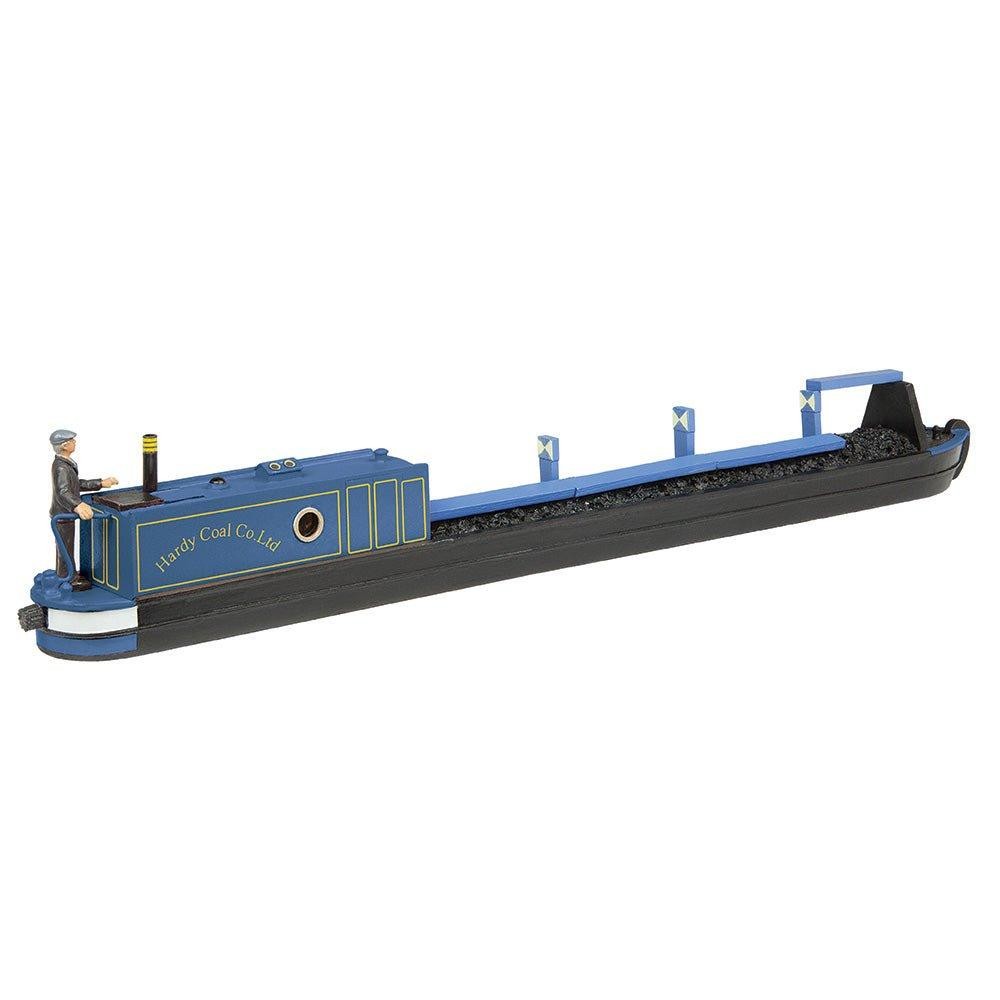 OO Gauge Bachmann Scenecraft Coal Barge Blue 44-1017A NEW