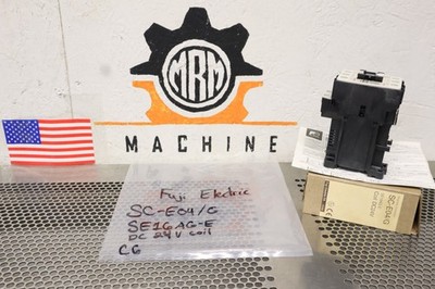 Fuji Electric SC-E04/G SE16AG Magnetic Contactor DC24V Coil New In Box