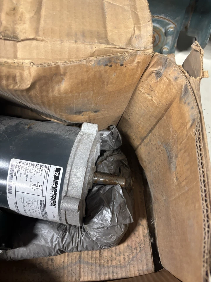 NEW GE 5K36MN340 Motor K231 3ph 3/4hp 200-230/460V 60hz 3450rpm TEFC-56C - Image 4 of 4