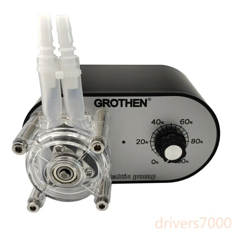 High-Flow Corrosion-Resistant Peristaltic Pump with Self-Priming Capability