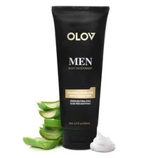 OLOV MEN BODY DEODORANT ANTI-CHAFING & GROOMING CARE NEW IN BOX 3.4 OZ