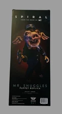 SPIRAL : from the Book of SAW Mr SNUGGLES Puppet 1:1 Movie Prop Replica NRFB