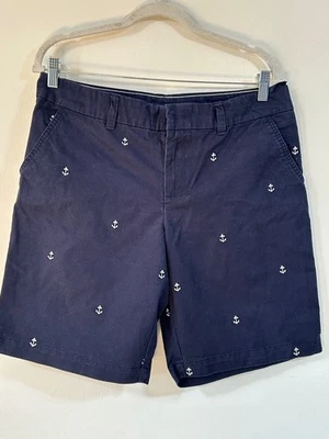 Tommy Hilfiger Womens Navy Shorts Size 14 W34 L9.5 (3741) - Image 1 of 4