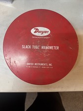 Dwyer Slack Tube Manometer